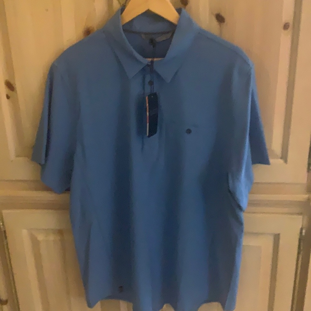 Men's Blue QOR POLO Shirt